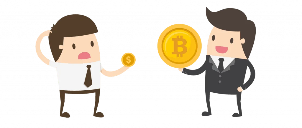 bitcoin coin vs dollar