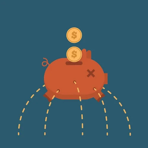 Inflation saving pig