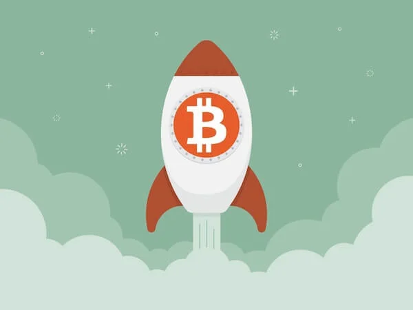 Bitcoin red rocket