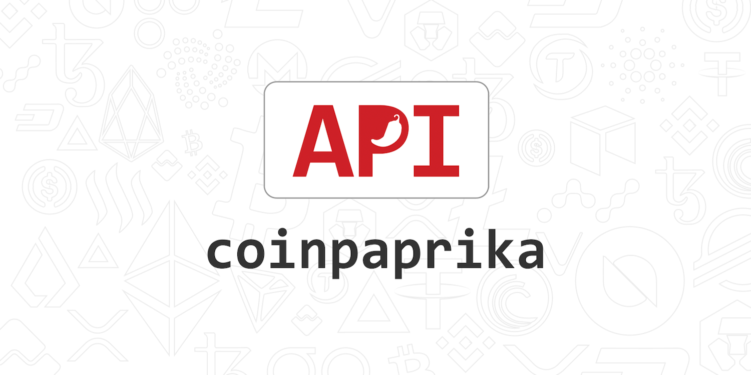 Crypto Market Data API by Coinpaprika