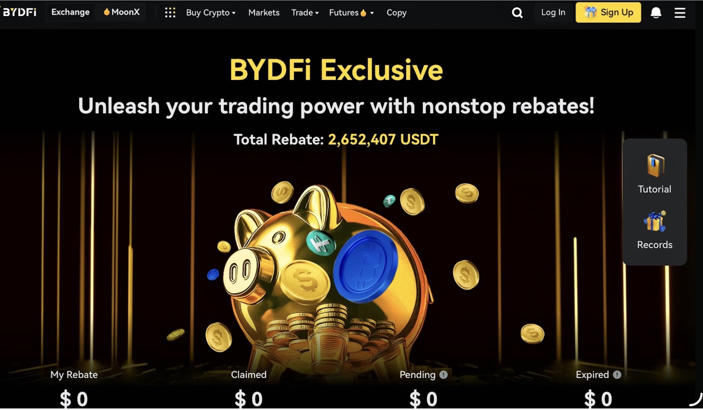 BYDFi’s “Crazy Rebate” Futures Trading Campaign Surpasses $2.65M in User Rewards