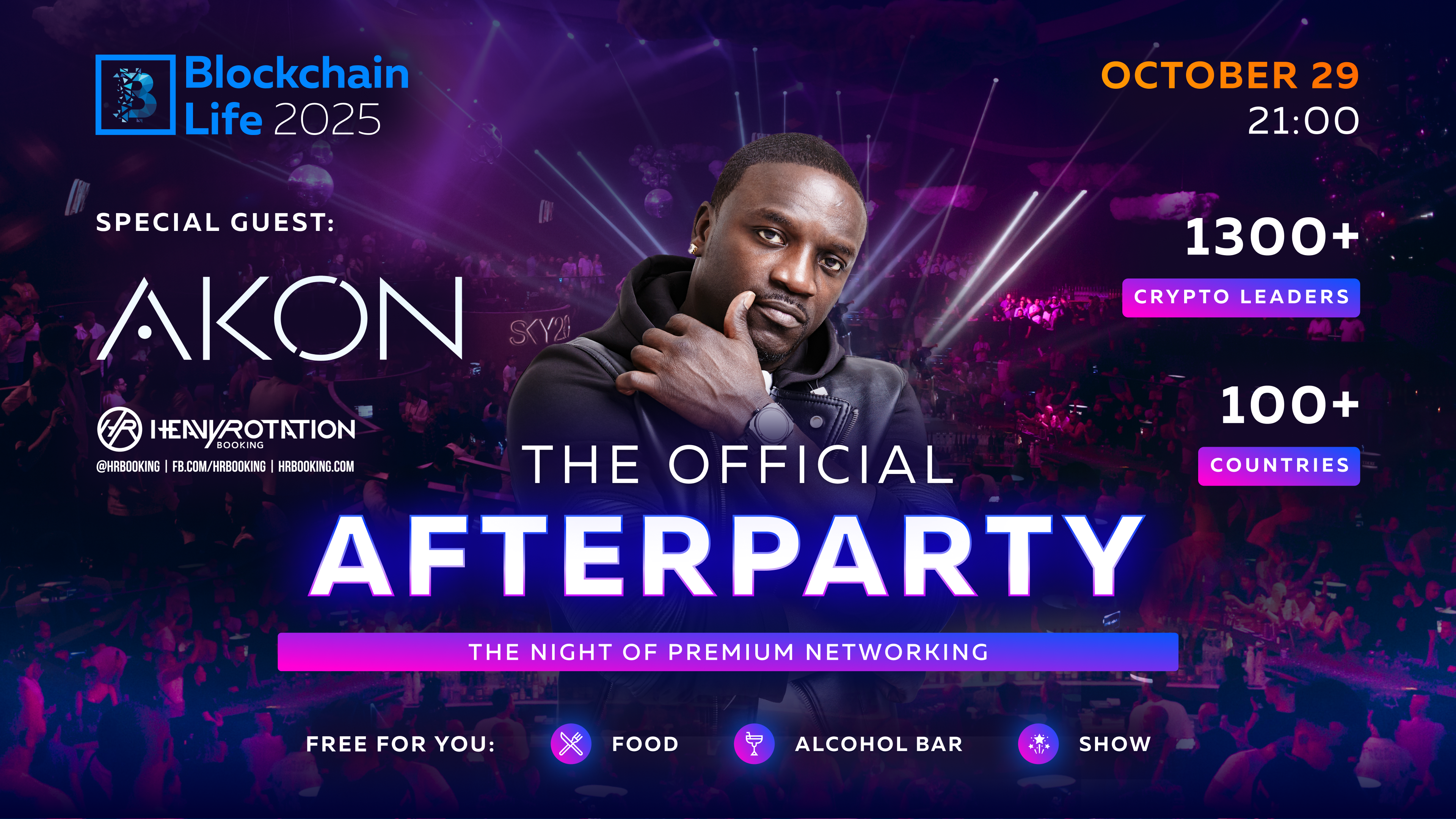Blockchain Life 2025 in Dubai: Global Crypto Leaders Gather for the 15th Anniversary Forum Featuring Akon’s Exclusive Performance