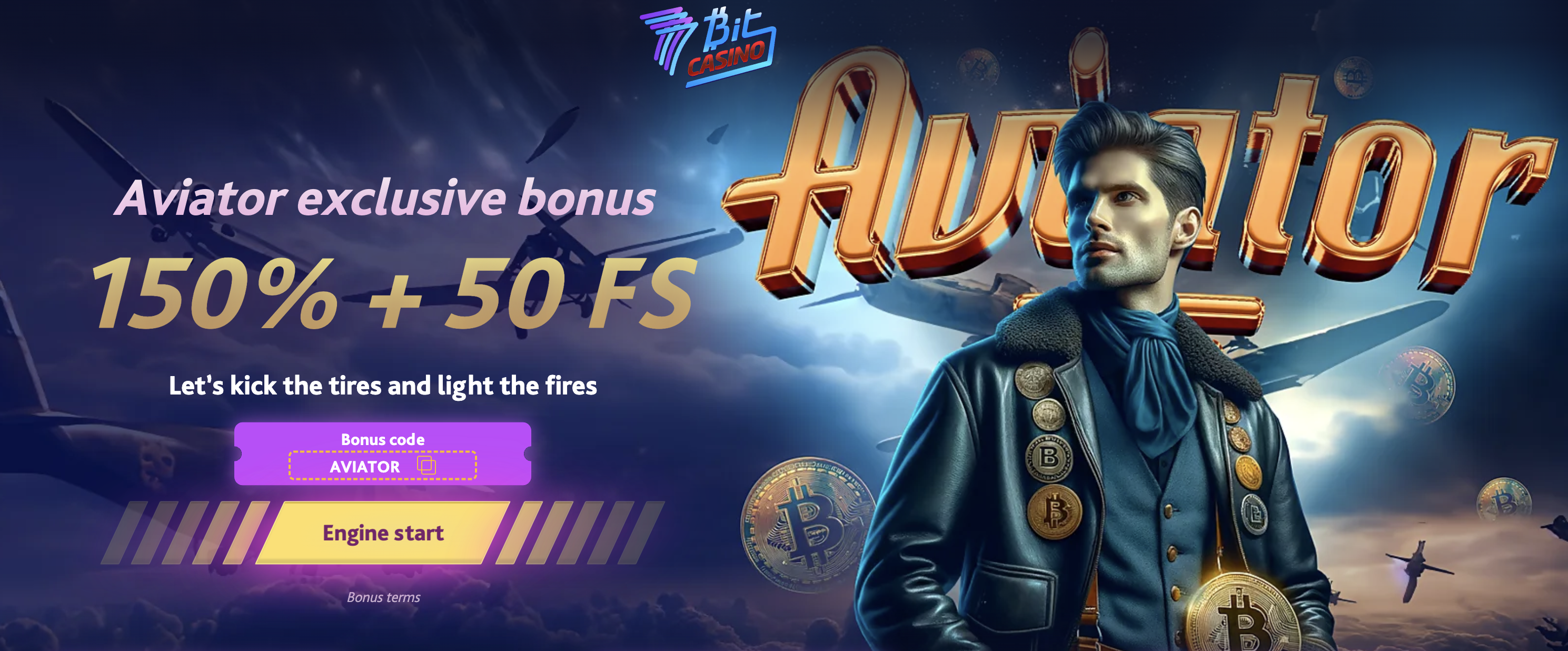 7Bitcasino Takes Flight with Exclusive "Aviator" Bonus: Get 150% + 50 FS!