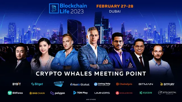 Blockchain Life 2023, Dubai, February 27–28