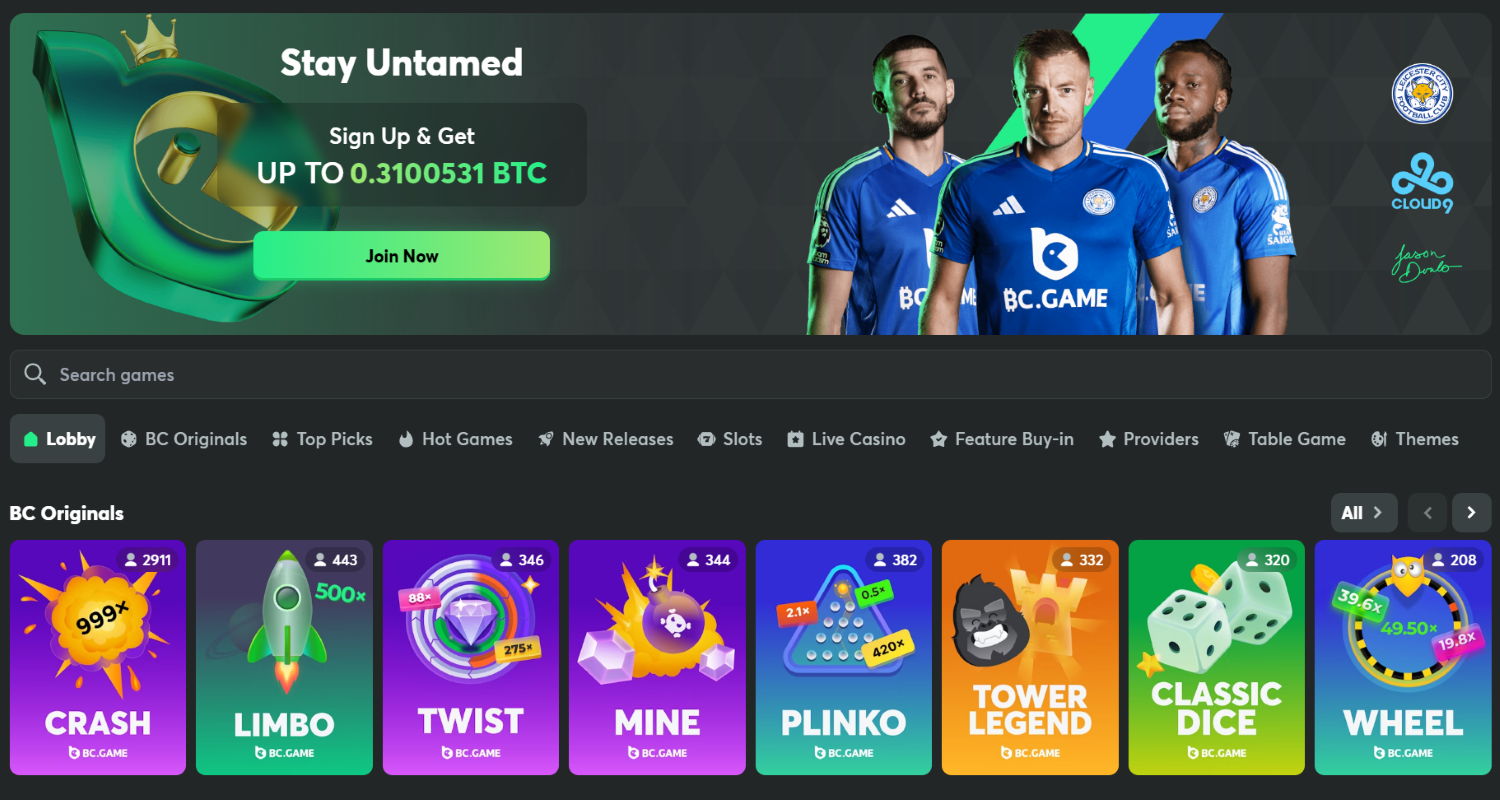 CryptoRunner ja BC.Game yhdistävät voimansa kryptokasinoalalla