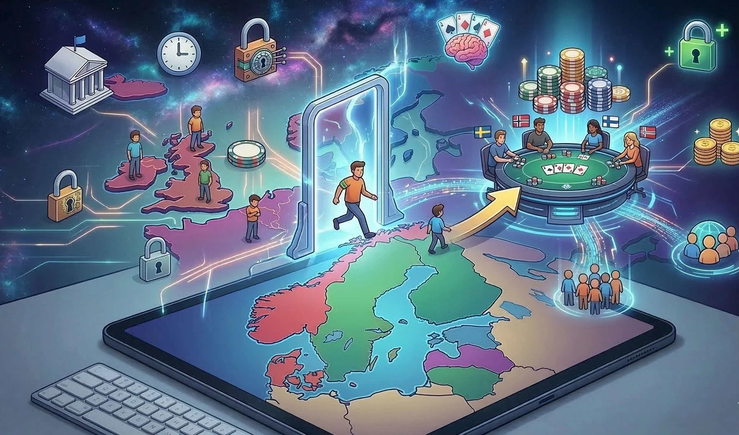 Could Scandinavian Countries Benefit From a Multi-State Crypto Poker Agreement?