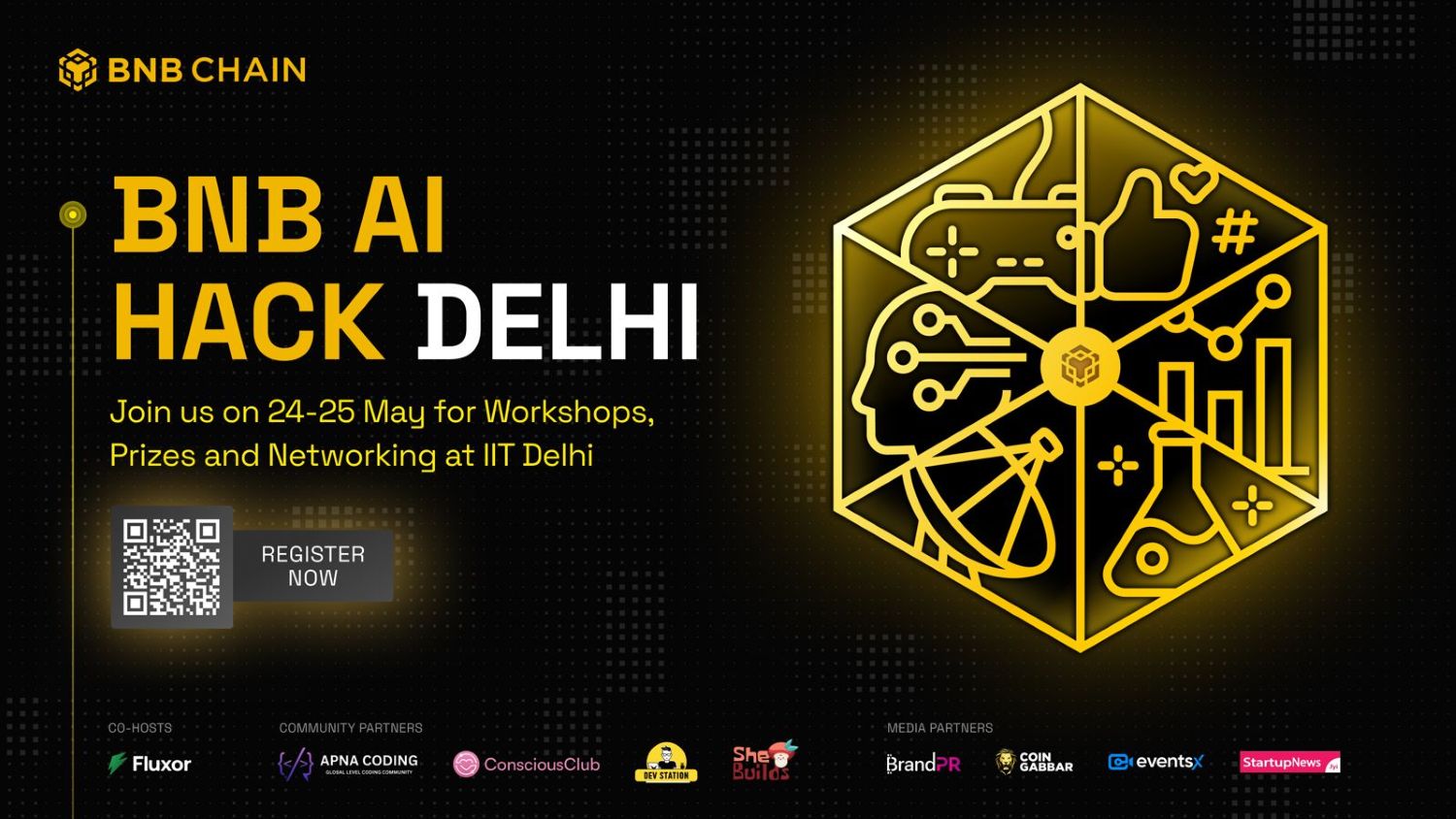 BNB Chain Innovation AI Hack 2025 to Be Held Offline for the First Time at IIT Delhi