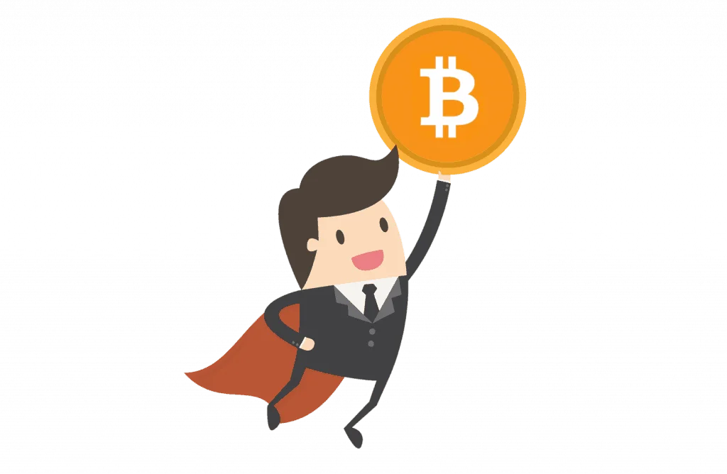 flygande bitcoin