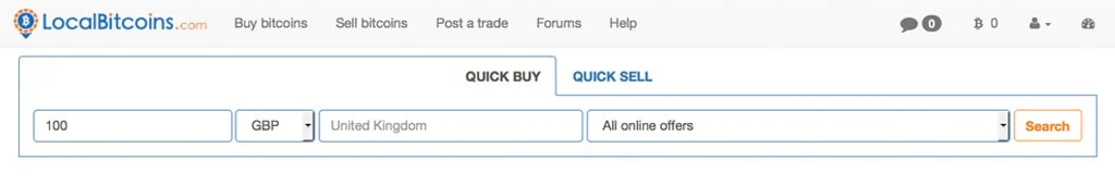 Localbitcoins search for sell ads