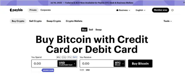 Paybis Crypto Platform Overview 2026
