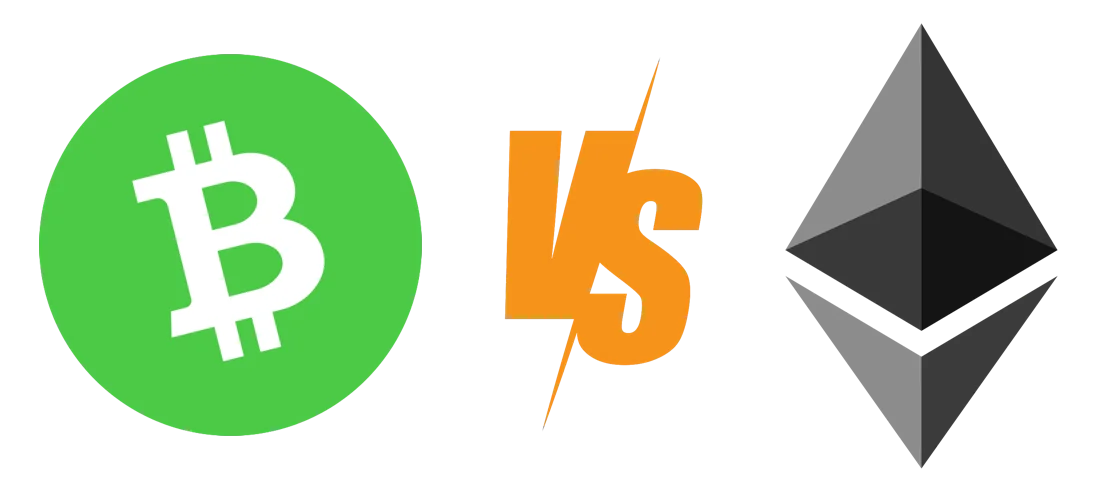 Bitcoin Cash vs Ethereum