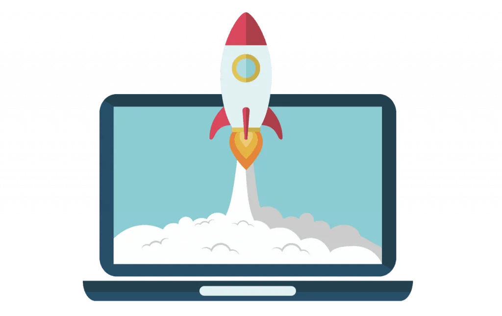 computer rocket launch